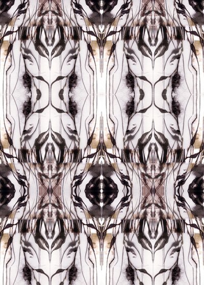 Organic Botanical Pattern by Jenja Braun