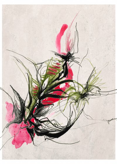 Vibrant Abstract Botanicals by Jenja Braun