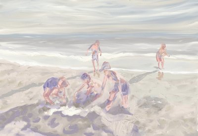 Dreamy Beach Play by Jenna Alheit