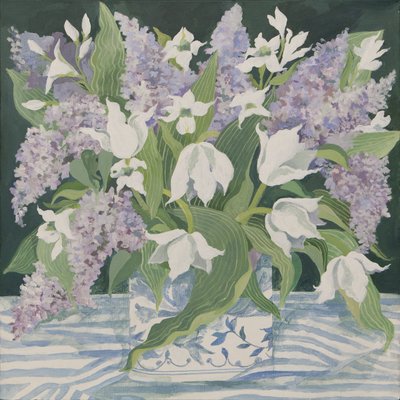 Lilac and Tulips by Jennifer Abbott