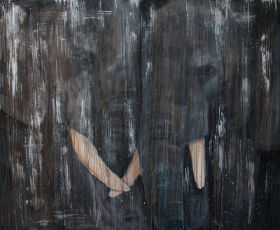 Elephants Deep Connection by Jenny Nielsen