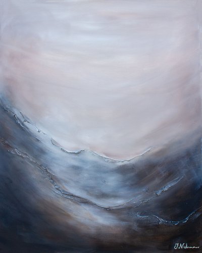 Misty Ocean Horizon by Jenny Nielsen