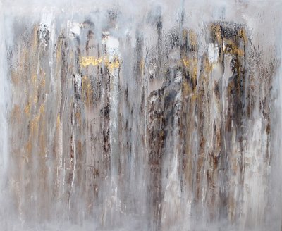 Shimmering Gold Flow by Jenny Nielsen