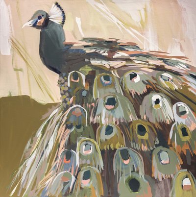 Peacock Olive by Jenny Westenhofer