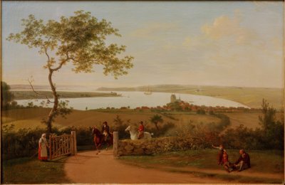View Over the Little Belt from a Hill Near Middelfart by Jens Juel