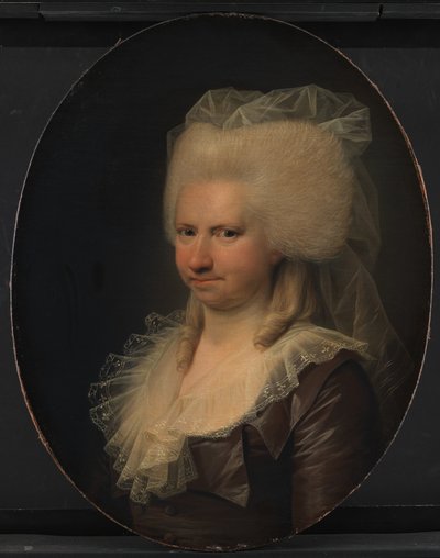Charlotte Sophie Gerner, née Rasch, Wife of Henrik Gerner by Jens Juel