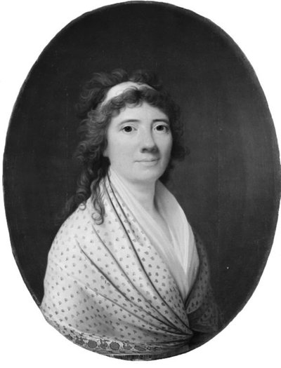 Maria Ulrica Berner, née Schouw by Jens Juel