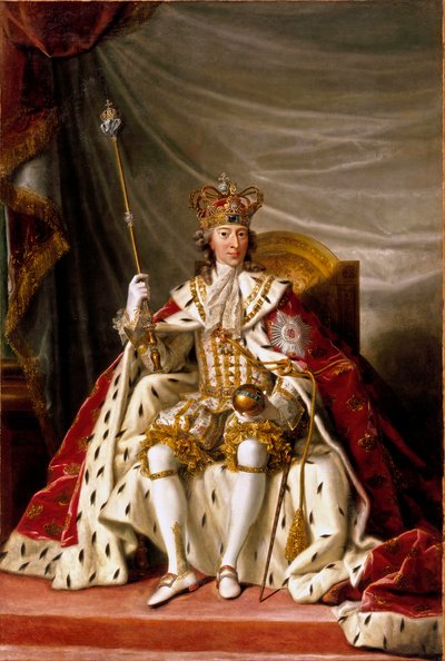 Portrait of King Christian VII of Denmark, 1789 by Jens Juel