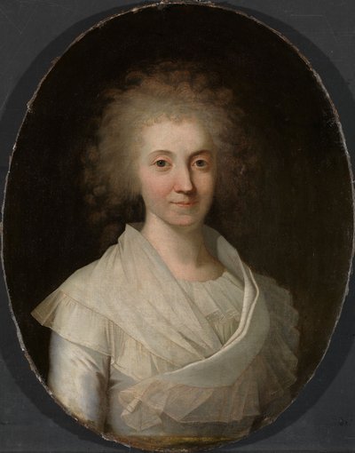 Portrait of Maren Juel by Jens Juel