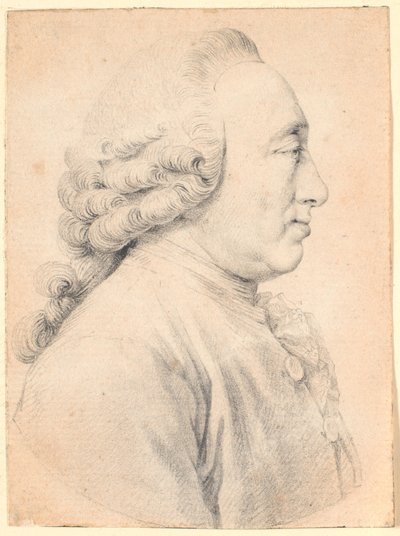 Portrait of the Swiss Natural Scientist and Philosopher Charles Bonnet (1720-93) by Jens Juel