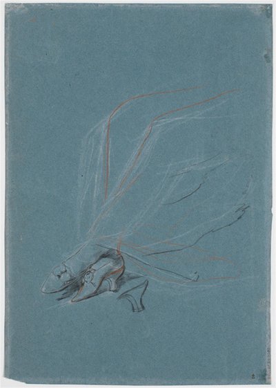 Study of Legs and Feet for the Portrait of Madame de Prangins by Jens Juel