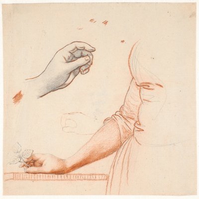 Study for Full-Length Portrait of Crown Princess Sophie Frederikke by Jens Juel