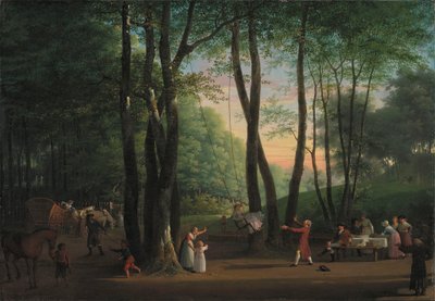 The Dancing Glade at Sorgenfri, North of Copenhagen by Jens Juel