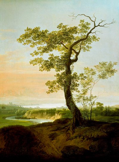 View of Lake Geneva near Veyrier by Jens Juel