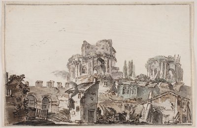 Prospect with Ruins by Jens Petersen Lund