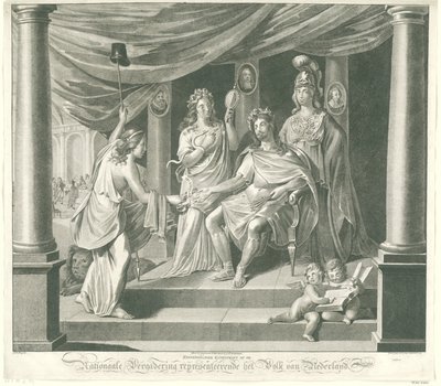 Allegory of the National Assembly, 1796 by Jeremias Snoek