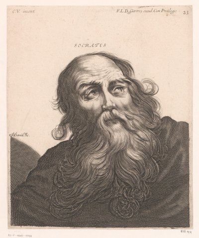 Portrait of Socrates by Jerôme David