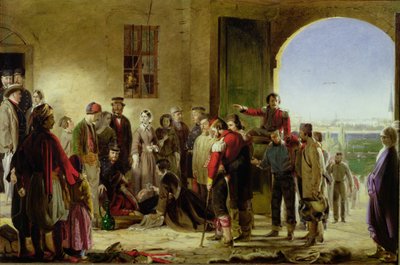 The Mission of Mercy: Florence Nightingale Receiving the Wounded at Scutari by Jerry Barrett