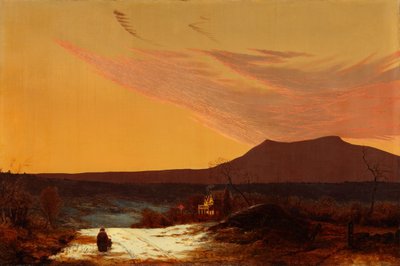 The Hudson River Valley 1874 by Jervis McEntee