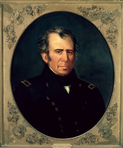 Portrait of General Zachary Taylor by Jesse Atwood