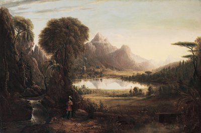The Happy Valley, from Rasselas, the Prince Meditating His Escape by Jesse Talbot