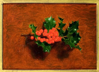 December (from a series of twelve) by Jessica Hayllar