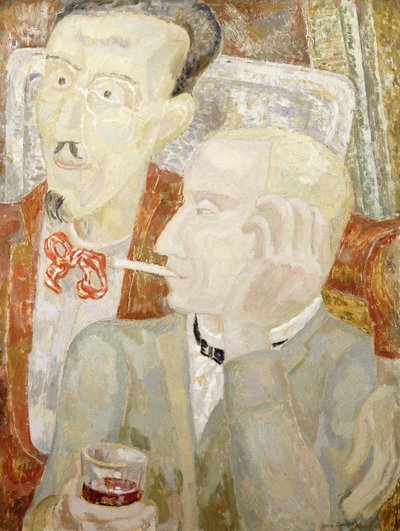 Conversation at Cagnes, c. 1931 by Jessica Stewart Dismorr