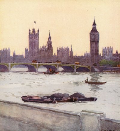 The Houses of Parliament by Jessie Currie