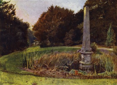 Chiswick House, The Obelisk in the Pool by Jessie MacGregor