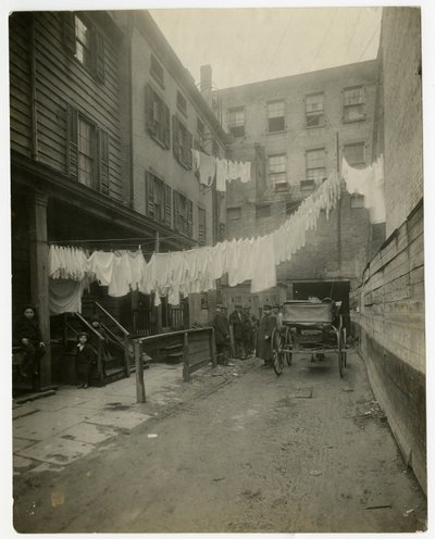 11 Christopher Street, Greenwich Village, New York, USA by Jessie Tarbox Beals