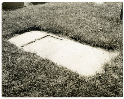 Charlotte Temple gravestone in Trinity Churchyard, New York, USA, c.1905-25 by Jessie Tarbox Beals