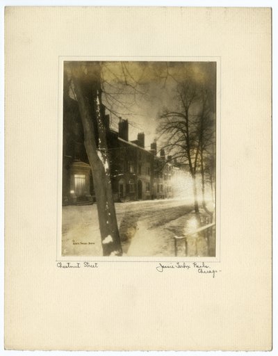Chestnut Street, Boston, USA, c.1902-10 by Jessie Tarbox Beals