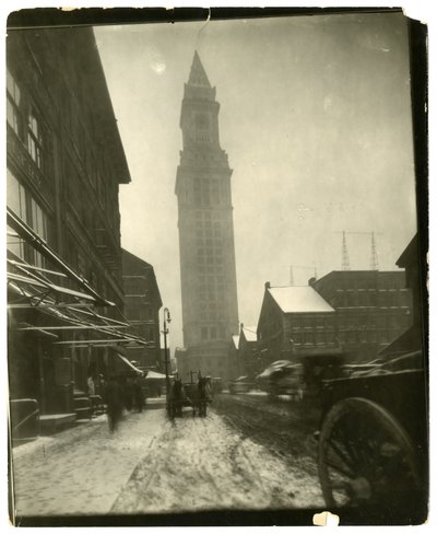 Custom House, Boston, USA by Jessie Tarbox Beals