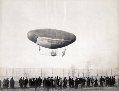 Francois Airship in flight from the Department of Transportation at the 1904 World