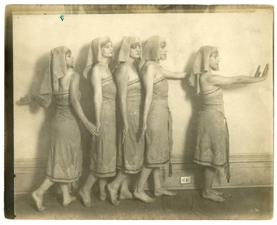 Getting Ready for a Village Revel at Liberal Club, New York, USA, c.1905-40 by Jessie Tarbox Beals