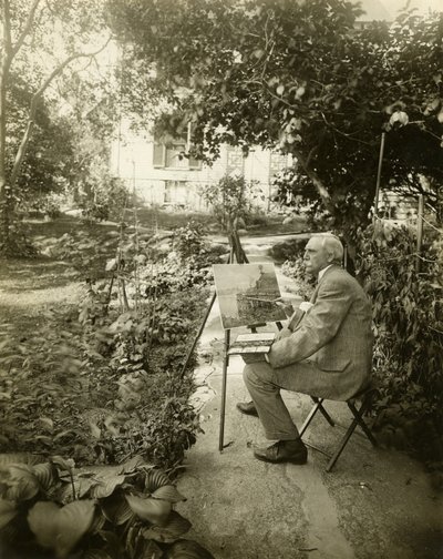 Harry Fenn, artist, c.1905-11 by Jessie Tarbox Beals