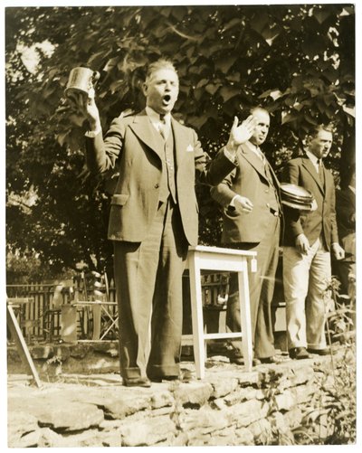 John W. Mitchell in Greenwich Conn or Weston, Conn. The famous auctioneer to go with xx the picture by Jessie Tarbox Beals