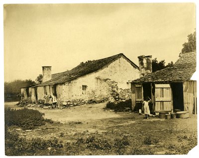 "Mexican" house in Texas near San Antonio by Jessie Tarbox Beals