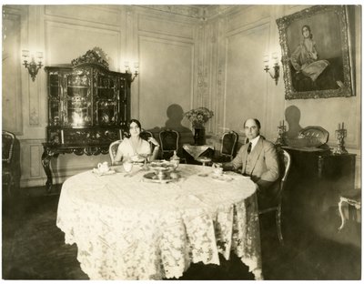 Michael Fokine & Fokina his wife by Jessie Tarbox Beals