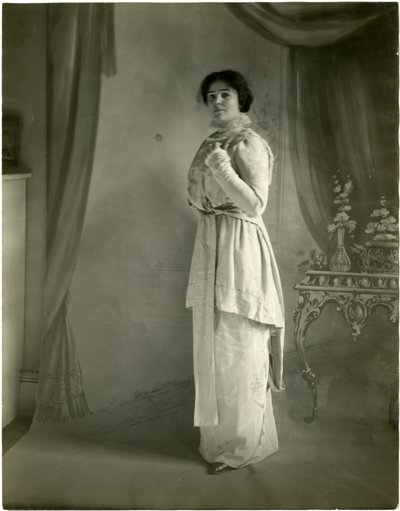 Orchid Moire, Maurice, c.1905-18 by Jessie Tarbox Beals