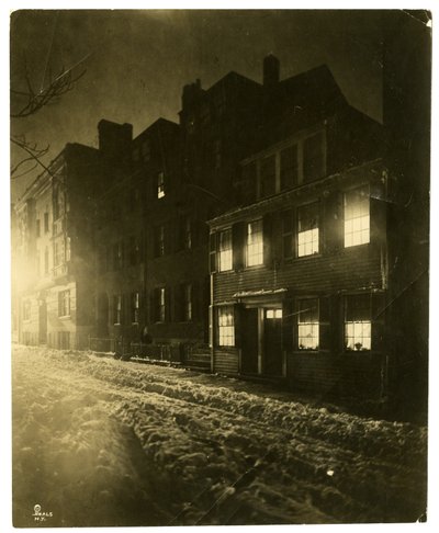 Pinckney Street, Boston, Mass, USA, c.1902-10 by Jessie Tarbox Beals