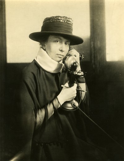 Rachel Crothers Playwright, c.1905-18 by Jessie Tarbox Beals