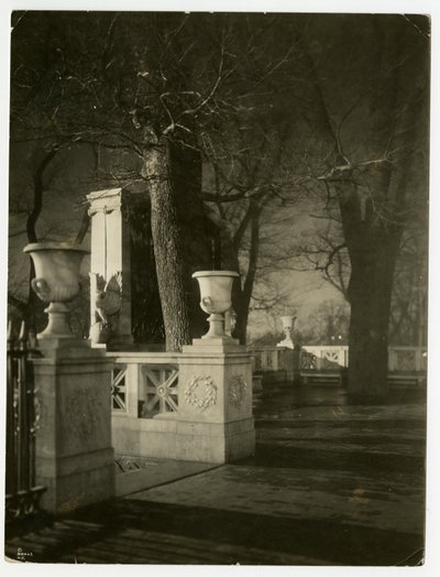 Shaw Memorial at night, Boston, USA by Jessie Tarbox Beals