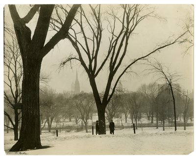 The Common, Boston, USA, c.1902-10 by Jessie Tarbox Beals