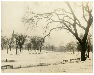 The Common, Boston, USA, c.1902-10 by Jessie Tarbox Beals