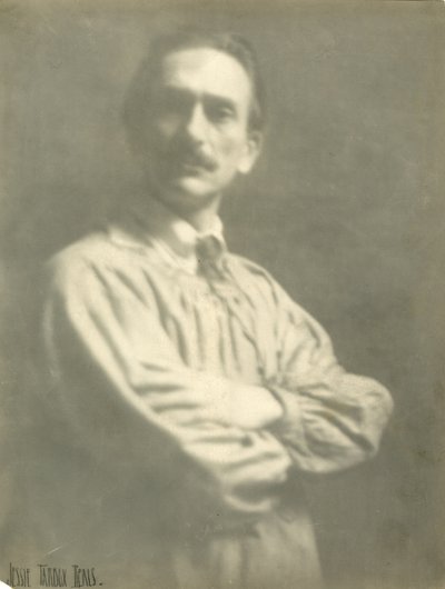 The Sculptor Frank Chamberlin of Pasadena, Formerly of 292 Fifth Ave, I Rented His Studio, c.1918-20 by Jessie Tarbox Beals
