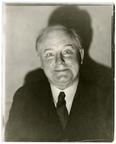 Unpublished portrait of William Allen White, c.1905-28 by Jessie Tarbox Beals