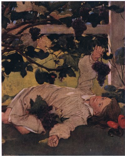 She Knew She Could Eat One Whenever She Wanted To, So She Was in No Hurry by Jessie Willcox Smith