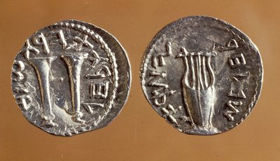 Coins from the Bar Kochba Revolt, 134-135 by Jewish School
