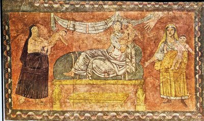 Elijah revives the widows child by Jewish School